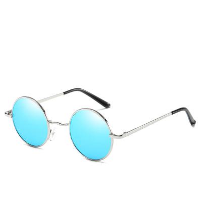 China Fashion Metal Frame Ocean Glass Shades Shades Logo Shades UV400 Protection Sun Glasses Metal Frame Sunglasses Real Eye Comfort/HD Presentation/Experience/Barrier custom mirror men for sale