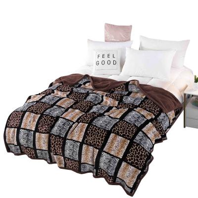 China Fat PORTABLE Knit Blanket Fleece To Throw Winter Blankets For Double Bed for sale