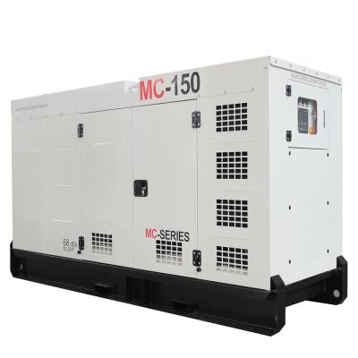 China 1800RPM 120kw STAMFORD engine super silent diesel generator set by CNMC for sale