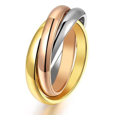 China Wholesale BOHEMIA Valentine's Day Present Dual Use and Pendant Jewelry 3 Colors Stainless Steel Finger Ring for sale