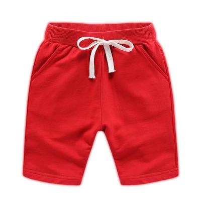 China Color Fade Proof Spring 2022 new boys baby clothes short pants&trousers casual cotton printed boys sweatpants for sale