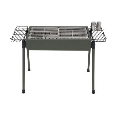 China High Quality Professional Equipment Heavy Duty Portable Charcoal BBQ Grill Easily Assembled Portable Steel Mobile Grill for sale