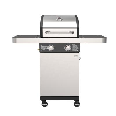 China Easily Assembled Restaurant Kitchen Equipment Gas Grill Gas Steak Grills With Dual Burners Gas Griddle for sale