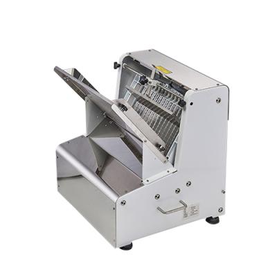 China Snack Factory Toast Commercial Electric Adjustable Bread Stainless Steel Bakery Equipment Bread Slicer for sale