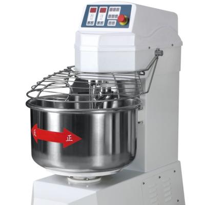 China 80L Mixer, 25kg Pasta Mixer Bread Making Equipment Flour Dough Snack Factory YoslonSpiral Mixer for sale