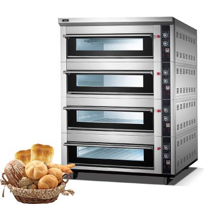 China 4 Industrial Deck 16 Deck Hotels Yoslon RTS Seam Ovens Large Hornos Panaderia Stone Bread Baking / Baking Oven For Sale for sale