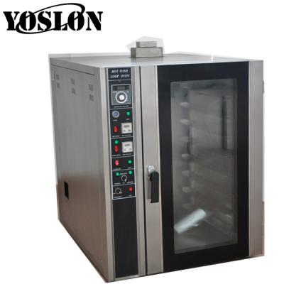 China Hotels Yoslon Industrial Automatic , Table Top / Pizza Bakery Gas Convection Oven With Steam Price for sale