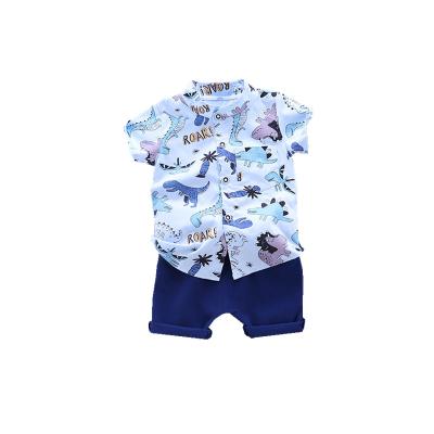 China Best Selling Promotional Price Summer Casual Clothing Sets Baby Boy Sets for sale