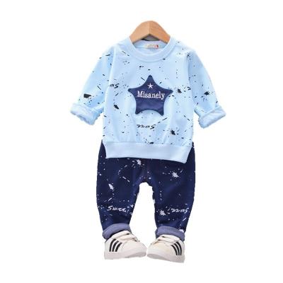 China Casual Popular 2020 Style Toddler Boys Spring Sets Autumn Sets Little Boys Boutique Set for sale