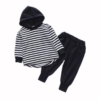 China Low MOQ Casual Hot Sale Clothing Sets Boys Cotton Boutique Autumn Autumn Sets for sale