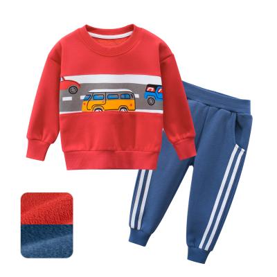 China New Product Korean Style Children's Autumn Winter Suit Boys Two-piece Set Casual for sale