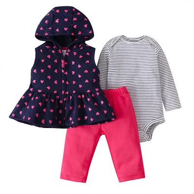 China Anti-wrinkle fully stocked baby winter set clothes with factory prices for sale