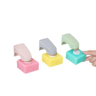 China D2484 Household Modern Portable Bathroom Toilet Wall Hanging Magnetic Soap Dish Magnet Soap Box for sale