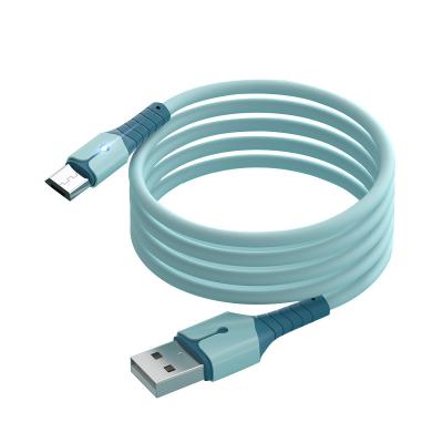 China Best Selling MP3/MP4 Player Colorful Fast Charging Usb A To Usb Cable 3a ABS Micro Usb Data Cable For Smartphone for sale