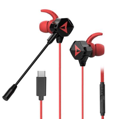 China In-ear Dongguan Factory USB-C Gaming Headset With Detach Microphone for sale