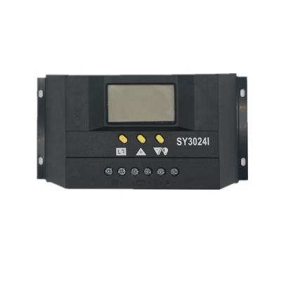 China Manual solar charger controller CM3024Z 12V/24V 30A 40A 50A 60A PWM charge controller for sale