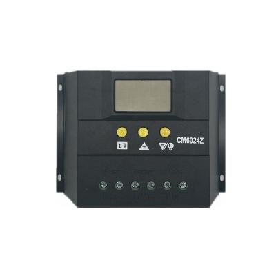 China Dual Charger Controller CM6024Z 12V/24V 50A 60A LCD Screen USB Charger PWM Solar System Charge Controller for sale