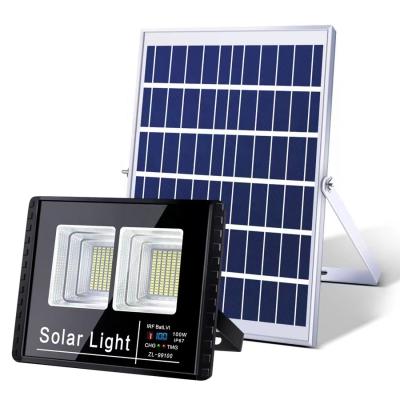 China Industrial Waterproof Outdoor Solar Garden Floodlight IP65 Reflector Led Solar Garden Flood Light for sale