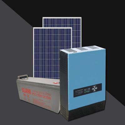 China Home 3KW 5KW Off Grid Hybrid Solar Power System for sale