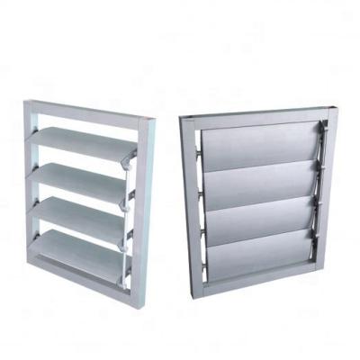 China Aluminum Aerofoil motorized Sun Louver sun shading louver profile for sale