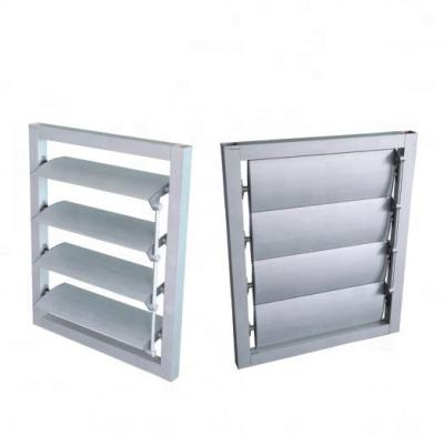 China aluminum sun louver vertical airfoil system automatic louver system for sale