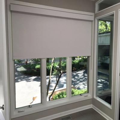 China European style polyester fabric day night one way vision window roller blinds for sale