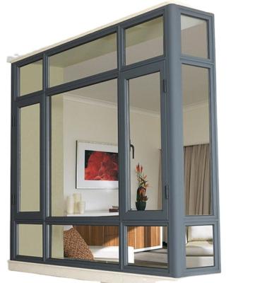 China Customized aluminium tilt & turn window for housing door and window design zu verkaufen