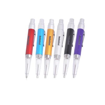 China Pen Factory Direct Sales Promotional Metal Spray Pen High Capacity Custom Ballpoint Pens For Doctors Disinfection for sale