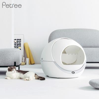 China WIFI Control Sustainable APP Self Cleaning Cat Litter Box Top Selling Automatic Smart Cat Toilet Products for sale