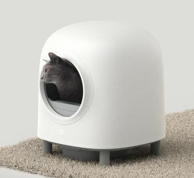 China PETREE Cats SECOND GENERATION WIFI APP Control Self Cleaning Cat Litter Box Top Selling Automatic Smart Cat Toilet Products for sale