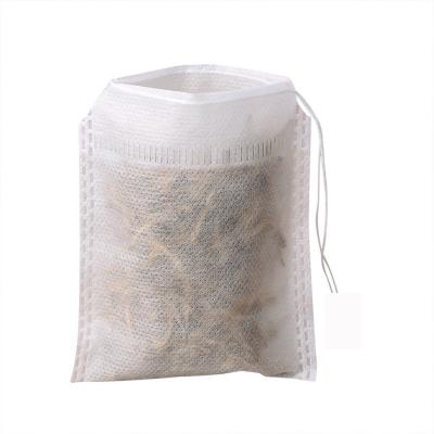 China Viable Disposable Tea Infuser Natural Empty Tea Bag Filter Bags For Loose Leaf Herbal Teas for sale