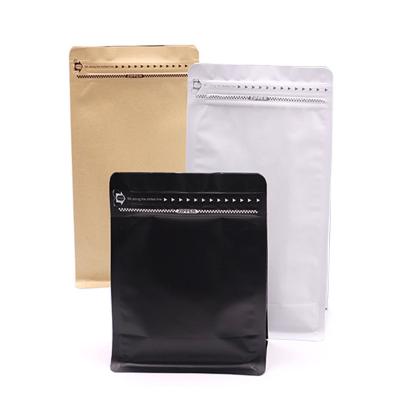 China Barrier Coffee Bean Valve One Way Valve Aluminum Foil Bag Kraft Paper Tea Sealing Octagonal Self Sealing Bag for sale