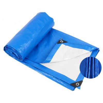 China Double Faced High Temperature Tarpaulin Fish Pond Linner Silpaulin Cross Laminated Tarpaulin For Printing 8Oz for sale