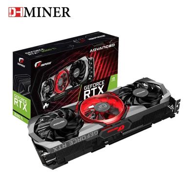 China GeForce RTX 3080 iGame Ti Workstation Best Price Advanced OC 12GB 384 Bit GDDR6X 912GB/s GPU 3080 Ti NonLHR for sale