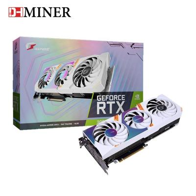 China DHminer Best iGame GeForce RTX 3070 Ut W OC 8GB 256 Bit GDDR6 3070 GPU China Workstation Graphics Card Supplier for sale