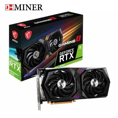 China Best Laptop Graphics Cards 2022 Silent Performance Geforce RTX3060 GAME X 12G 3060 RTX With 2 Fans for sale