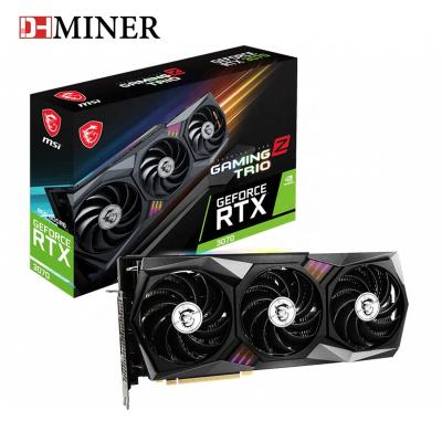 China Workstation Durable and Best Quality Graphics Cards 5888 GAME Z TRIO 8G LHR GDDR6 256 Bit GeForce RTX 3070 Gbps 1845 MHz 14 Units 14 for sale