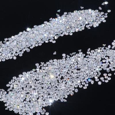 Chine DEF Couleur VVS Clarité de laboratoire Diamants en masse 4 à 6,2 mm 0,28 à 0,98 ct Blanc ronde à vendre