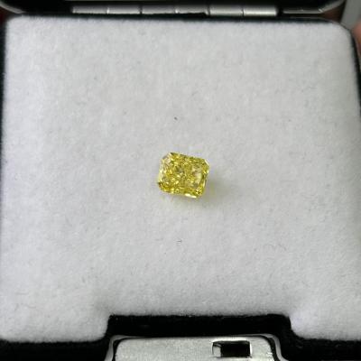 China 1.03ct VS2 Lab Grown Fancy Yellow Diamonds Voor DIY Juwelen Te koop