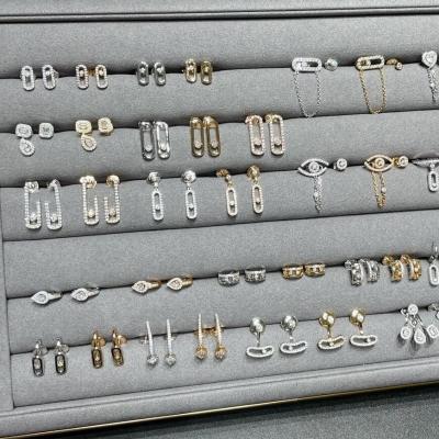 Chine 18k or massif bijoux fines réplique bijoux H couleur SI1 clarté à vendre