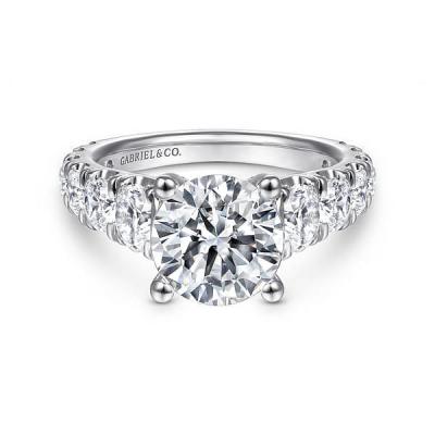 China Lab Diamond Wedding Band VVS Clarity HPHT Round Cut Lab Grown Diamond Ring for sale