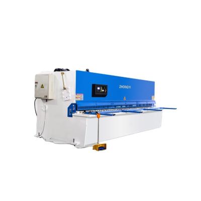 China Hotels Anhui zhongyi factory supplier 2021 12x2500mm cnc metal shearing machine for sale