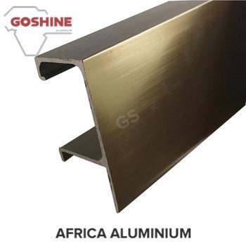 China Polished aluminum extrusion profiles concrete window and door frame for sale