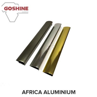 China new product aluminum rectangular tubing polished High precision aluminium profile for sale