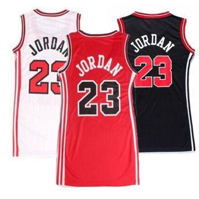 China Dropshipping Breathable Cheap High Quality Embroidery Fashion Basketball Tank Top Quick Dry Dresses For Women for sale