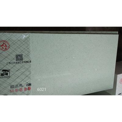 China 2022 Modern Good Quality Kitchen Countertops 20mm Thick Slab Artificial Quartz Stone for sale