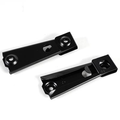 China Steel Fittings Sofa Sectional Connector Furniture Black Iron Best Prices for sale