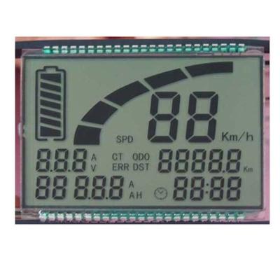 China custom monochrome display type TN HTN STN FSTN VA segment meter lcd made in china small size for sale