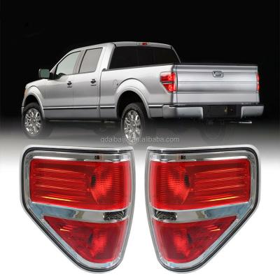 China For 2009-2014 Ford F150 For 2009-2014 Ford F150 One Pair Left + Right Brake Lights Tail Lights Lamps for sale