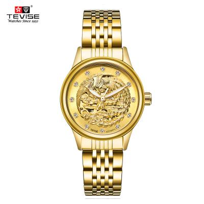 China Tevise 9006 Phoenix Automatic Luxury Water Resistant Date Stainless Steel Mechanical Watch for sale